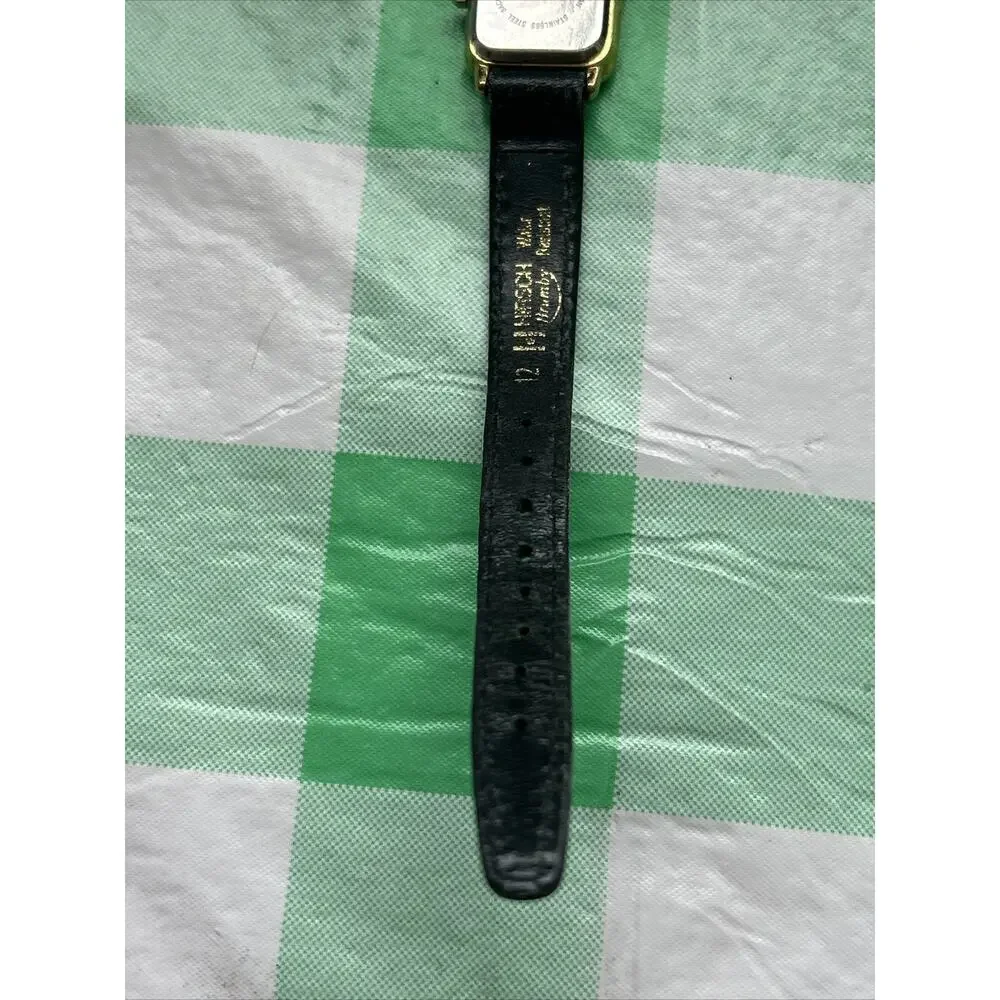 WIBC Gold Tone Black Dial Women’s Quartz Watch